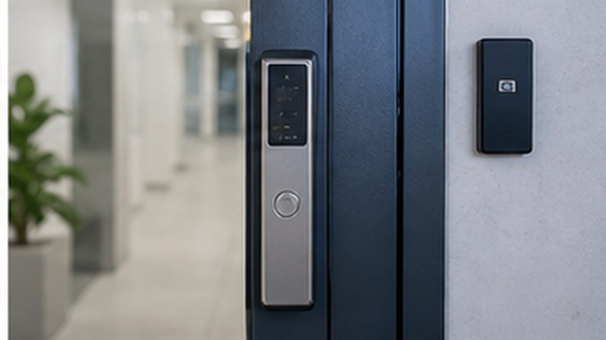 Ingresso ufficio con controllo accessi
