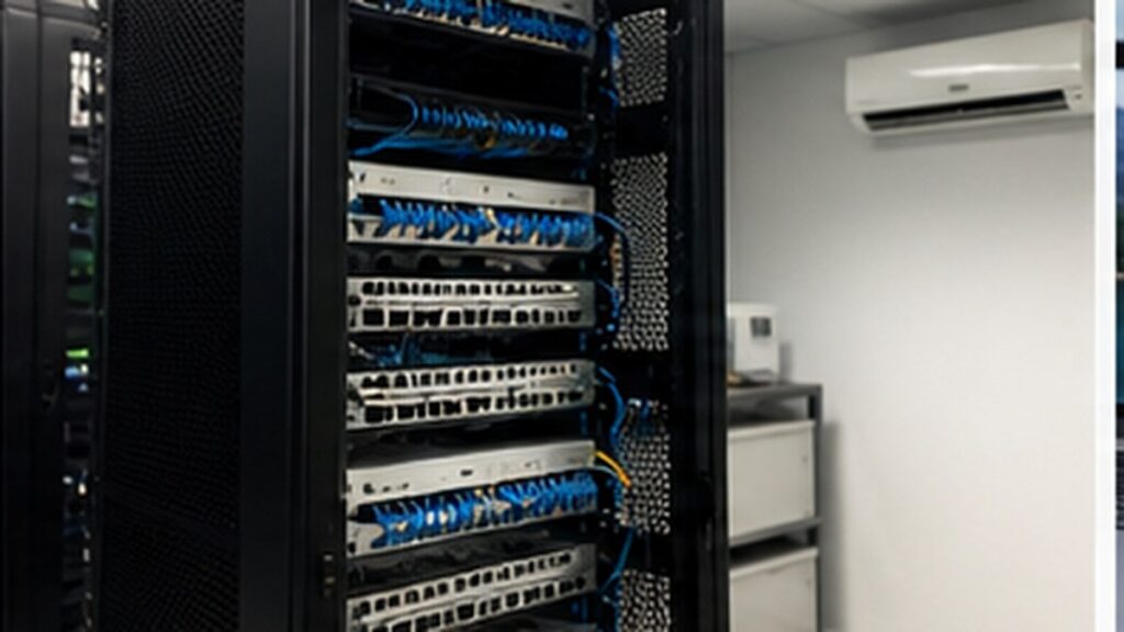 Server rack e infrastruttura cloud
